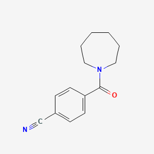 4-(Azepane-1-carbonyl)benzonitrile