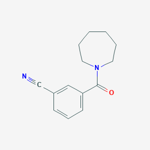 3-(Azepane-1-carbonyl)benzonitrile