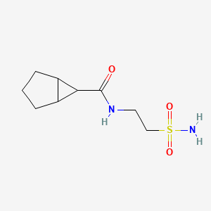 N-(2-sulfamoylethyl)bicyclo[3.1.0]hexane-6-carboxamide