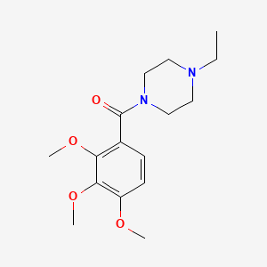 (4-Ethylpiperazin-1-yl)-(2,3,4-trimethoxyphenyl)methanone