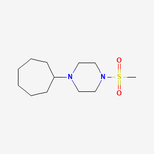 1-Cycloheptyl-4-(methylsulfonyl)piperazine