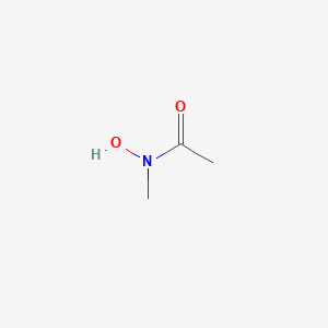 molecular formula C3H7NO2 B076071 N-Hydroxy-N-methylacetamide CAS No. 13115-24-7