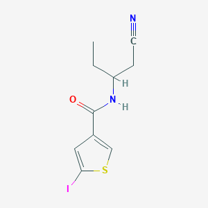 N-(1-cyanobutan-2-yl)-5-iodothiophene-3-carboxamide