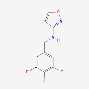 N-[(3,4,5-trifluorophenyl)methyl]-1,2-oxazol-3-amine