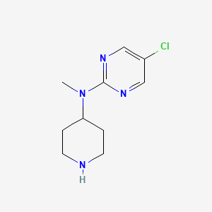 5-chloro-N-methyl-N-piperidin-4-ylpyrimidin-2-amine