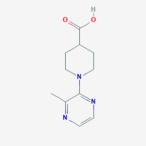 1-(3-Methylpyrazin-2-yl)piperidine-4-carboxylic acid