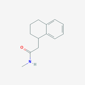 N-methyl-2-(1,2,3,4-tetrahydronaphthalen-1-yl)acetamide