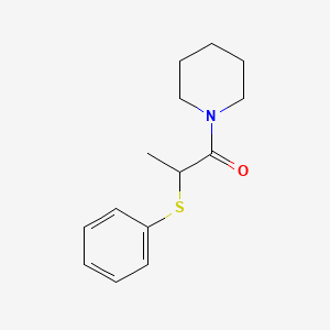 1-Piperidino-2-(phenylthio)propane-1-one