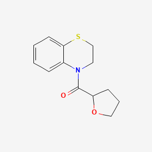 2,3-Dihydro-1,4-benzothiazin-4-yl(oxolan-2-yl)methanone