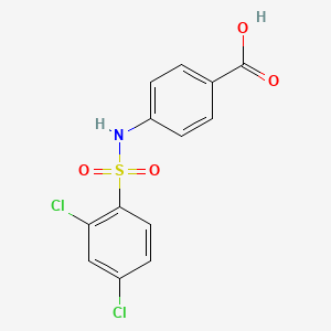 4-{[(2,4-Dichlorophenyl)sulfonyl]amino}benzoic acid