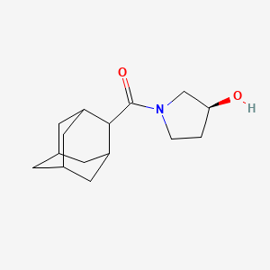 2-adamantyl-[(3S)-3-hydroxypyrrolidin-1-yl]methanone