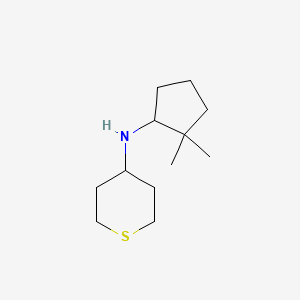 N-(2,2-dimethylcyclopentyl)thian-4-amine