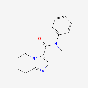 N-methyl-N-phenyl-5,6,7,8-tetrahydroimidazo[1,2-a]pyridine-3-carboxamide