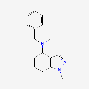 N-benzyl-N,1-dimethyl-4,5,6,7-tetrahydroindazol-4-amine