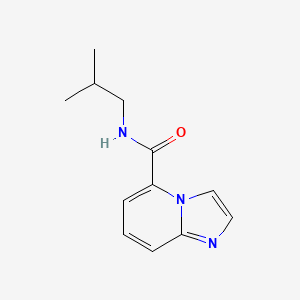 N-(2-methylpropyl)imidazo[1,2-a]pyridine-5-carboxamide