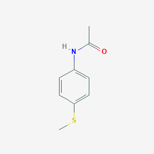 molecular formula C9H11NOS B076080 4-乙酰氨基苯硫醚 CAS No. 10352-44-0