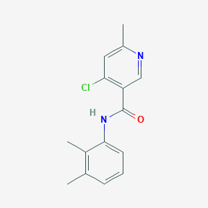 4-chloro-N-(2,3-dimethylphenyl)-6-methylpyridine-3-carboxamide