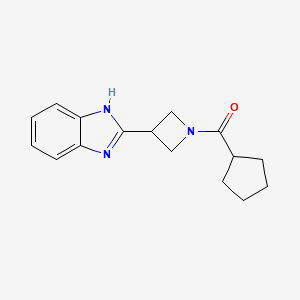 [3-(1H-benzimidazol-2-yl)azetidin-1-yl]-cyclopentylmethanone