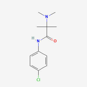 N-(4-chlorophenyl)-2-(dimethylamino)-2-methylpropanamide