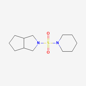 2-piperidin-1-ylsulfonyl-3,3a,4,5,6,6a-hexahydro-1H-cyclopenta[c]pyrrole