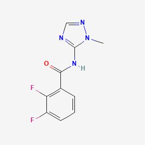 2,3-difluoro-N-(2-methyl-1,2,4-triazol-3-yl)benzamide