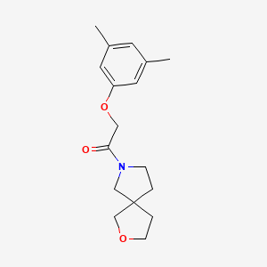 2-(3,5-Dimethylphenoxy)-1-(2-oxa-7-azaspiro[4.4]nonan-7-yl)ethanone