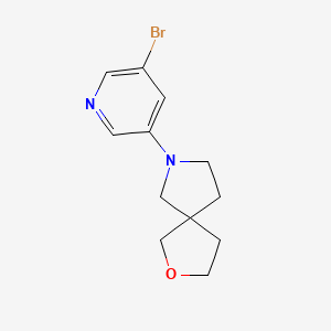 7-(5-Bromopyridin-3-yl)-2-oxa-7-azaspiro[4.4]nonane