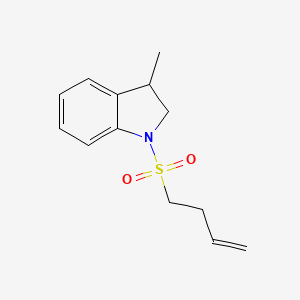 1-But-3-enylsulfonyl-3-methyl-2,3-dihydroindole