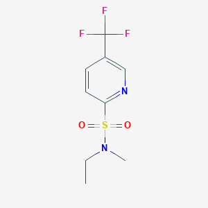 N-ethyl-N-methyl-5-(trifluoromethyl)pyridine-2-sulfonamide