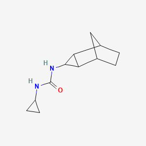 1-Cyclopropyl-3-(3-tricyclo[3.2.1.02,4]octanyl)urea