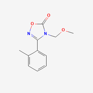 4-(Methoxymethyl)-3-(2-methylphenyl)-1,2,4-oxadiazol-5-one