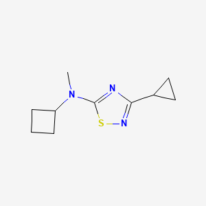 N-cyclobutyl-3-cyclopropyl-N-methyl-1,2,4-thiadiazol-5-amine