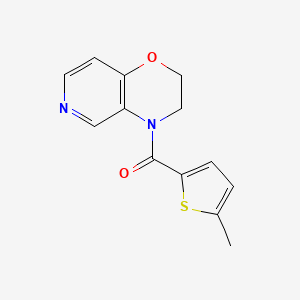 2,3-Dihydropyrido[4,3-b][1,4]oxazin-4-yl-(5-methylthiophen-2-yl)methanone