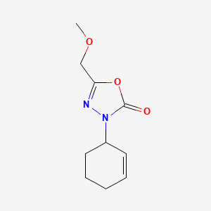 3-Cyclohex-2-en-1-yl-5-(methoxymethyl)-1,3,4-oxadiazol-2-one