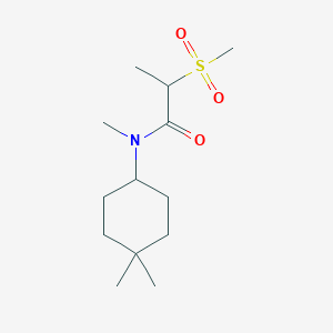 N-(4,4-dimethylcyclohexyl)-N-methyl-2-methylsulfonylpropanamide