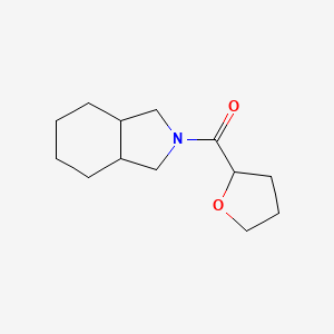 1,3,3a,4,5,6,7,7a-Octahydroisoindol-2-yl(oxolan-2-yl)methanone