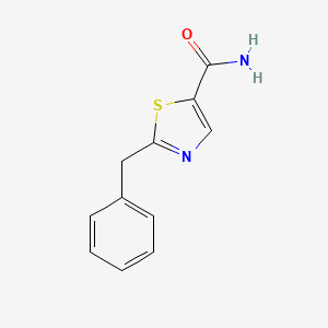 2-Benzyl-1,3-thiazole-5-carboxamide