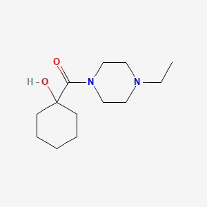 (4-Ethylpiperazin-1-yl)-(1-hydroxycyclohexyl)methanone