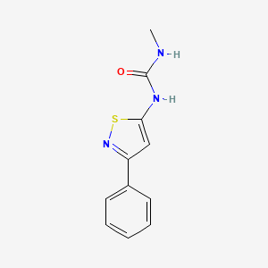 1-Methyl-3-(3-phenyl-1,2-thiazol-5-yl)urea