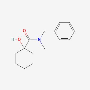 N-benzyl-1-hydroxy-N-methylcyclohexane-1-carboxamide