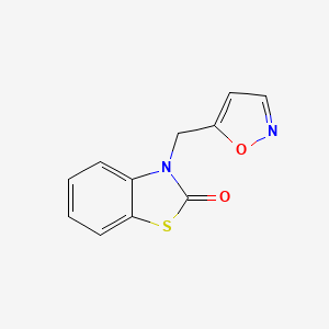 3-(1,2-Oxazol-5-ylmethyl)-1,3-benzothiazol-2-one