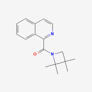 Isoquinolin-1-yl-(2,2,3,3-tetramethylazetidin-1-yl)methanone