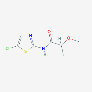 N-(5-chloro-1,3-thiazol-2-yl)-2-methoxypropanamide