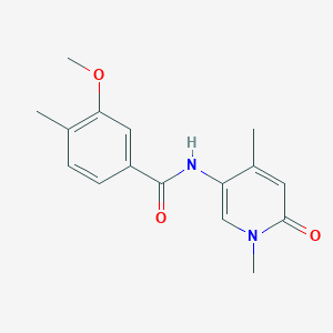 N-(1,4-dimethyl-6-oxopyridin-3-yl)-3-methoxy-4-methylbenzamide