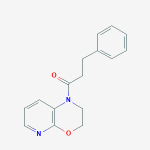 1-(2,3-Dihydropyrido[2,3-b][1,4]oxazin-1-yl)-3-phenylpropan-1-one