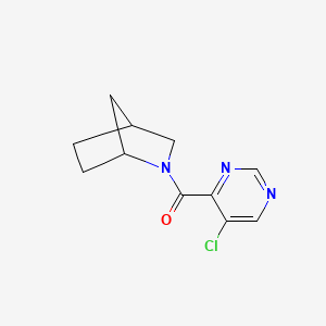 2-Azabicyclo[2.2.1]heptan-2-yl-(5-chloropyrimidin-4-yl)methanone