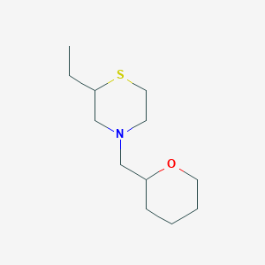 2-Ethyl-4-(oxan-2-ylmethyl)thiomorpholine