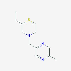 2-Ethyl-4-[(5-methylpyrazin-2-yl)methyl]thiomorpholine