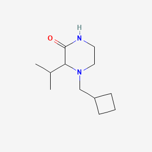 4-(Cyclobutylmethyl)-3-propan-2-ylpiperazin-2-one