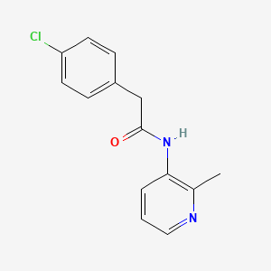 2-(4-chlorophenyl)-N-(2-methylpyridin-3-yl)acetamide